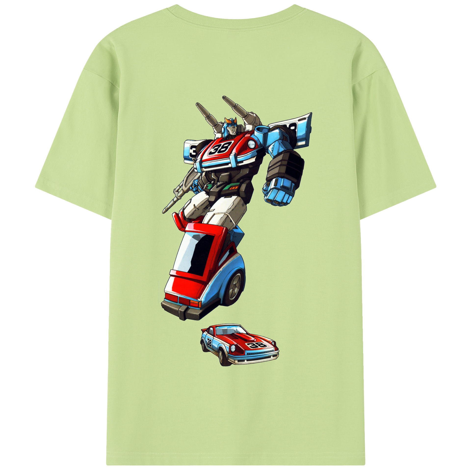 （画像用）  綿100％半袖Tシャツ（背面プリント）